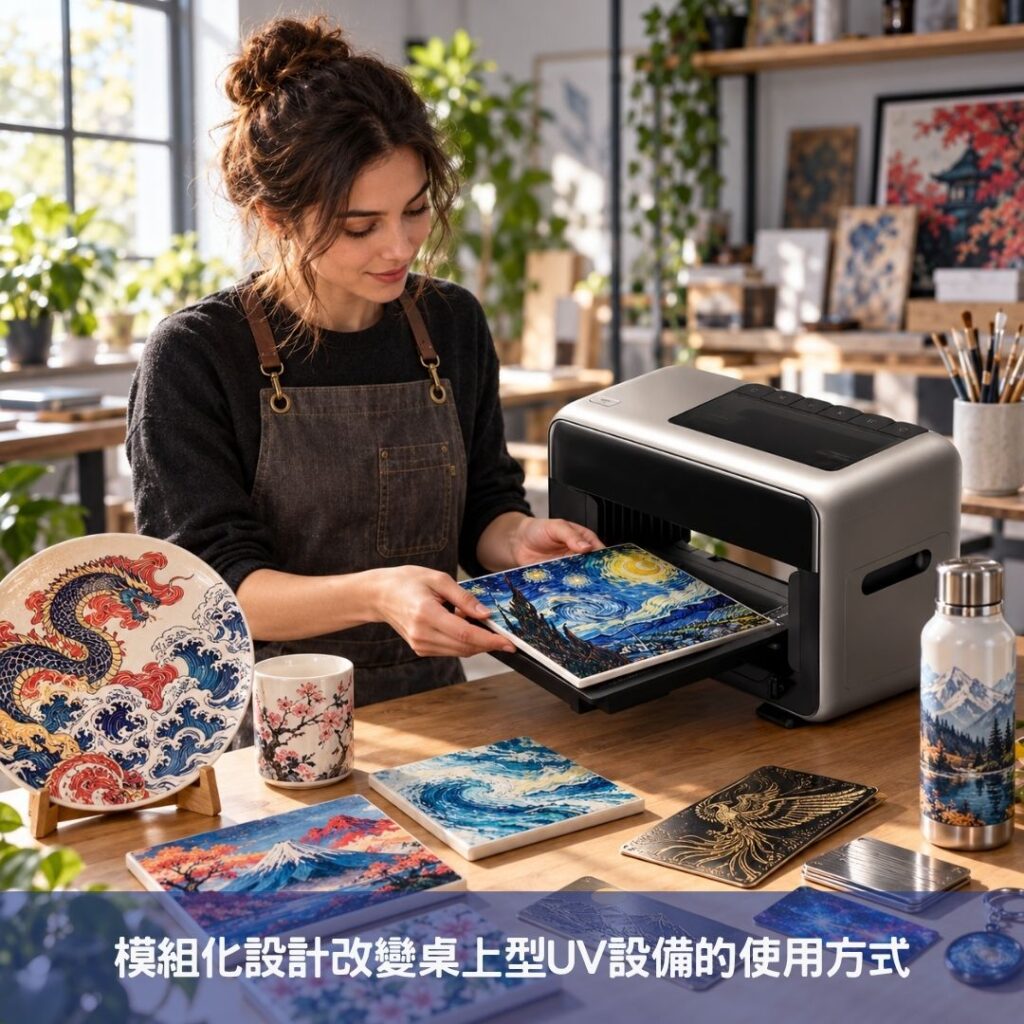 模組化設計改變桌上型UV設備的使用方式